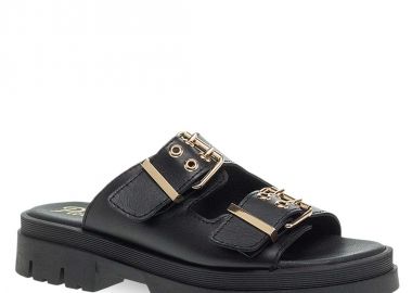 Γυναικεία Δερμάτινα Comfort Πέδιλα Parex 11633229 - PAREX - 