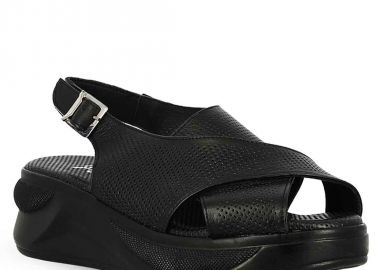 Γυναικεία Δερμάτινα Flatform Parex 12725054 - PAREX - 