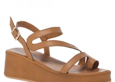 Γυναικεία Δερμάτινα Flatform Parex 12729015 - PAREX - 