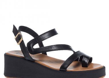 Γυναικεία Δερμάτινα Flatform Parex 12729015 - PAREX - 