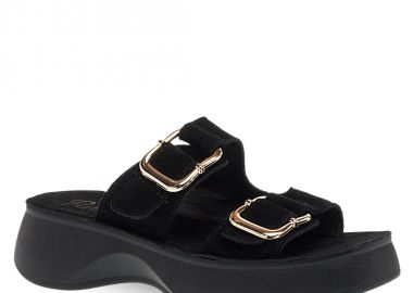 Γυναικεία Δερμάτινα Flatform Parex 12733007 - PAREX - 