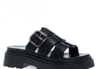 Γυναικεία Δερμάτινα Flatform Parex 12733017 - PAREX - 