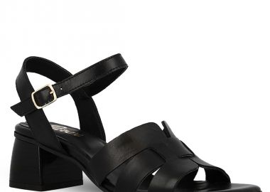 Γυναικεία Δερμάτινα Mε Τακούνι Πέδιλα Parex 11627154 - PAREX - 