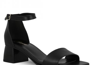 Γυναικεία Δερμάτινα Mε Τακούνι Πέδιλα Parex 11627157 - PAREX - 