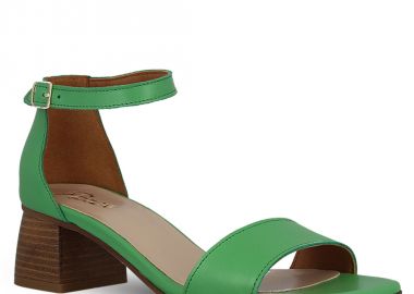 Γυναικεία Δερμάτινα Mε Τακούνι Πέδιλα Parex 11627157 - PAREX - 