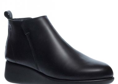 Γυναικεία Δερμάτινα Μποτάκια Flex & Go 10326029 - FLEX & GO - 