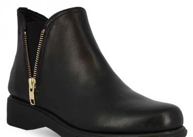 Γυναικεία Δερμάτινα Μποτάκια Flex & Go 10326032 - FLEX & GO - 