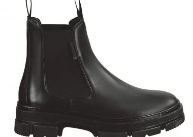 Γυναικεία Δερμάτινα Μποτάκια Gant Monthike 27551355 G00 Μαύρα - Gant - 