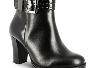 Γυναικεία Δερμάτινα Μποτάκια Leonarch 4383-001 - LEONARCH - 