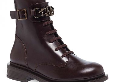 Γυναικεία Δερμάτινα Μποτάκια Maison Minrelle 10330197 - MAISON MINRELLE - 