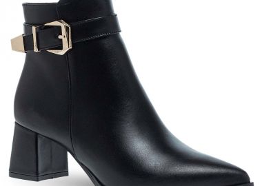 Γυναικεία Δερμάτινα Μποτάκια Maison Minrelle 10332351 - MAISON MINRELLE - 