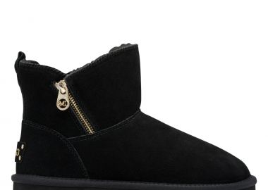 Γυναικεία Δερμάτινα Μποτάκια Marco Tozzi 2-86480-45-001 Μαύρο Καστόρι - Marco Tozzi - 