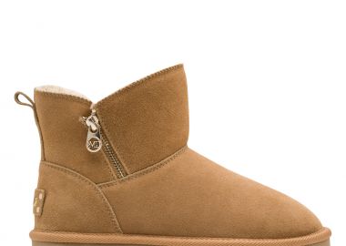 Γυναικεία Δερμάτινα Μποτάκια Marco Tozzi 2-86480-45-305 Κονιάκ Καστόρι - Marco Tozzi - 