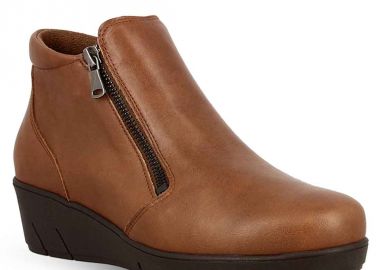 Γυναικεία Δερμάτινα Μποτάκια Parex 10324072 - PAREX - 