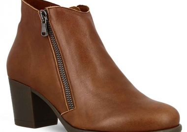 Γυναικεία Δερμάτινα Μποτάκια Parex 10324080 - PAREX - 