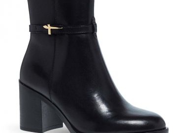 Γυναικεία Δερμάτινα Μποτάκια Tamaris 1-25319-43 001 - TAMARIS - 