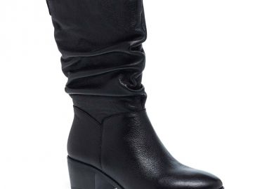 Γυναικεία Δερμάτινα Μποτάκια Tamaris 1-25379-45 003 - TAMARIS - 