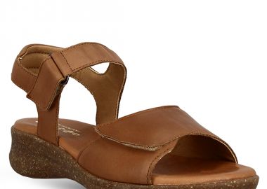 Γυναικεία Δερμάτινα Πέδιλα Comfort Flex & Go Moon Light Sd1131 - FLEX & GO - 