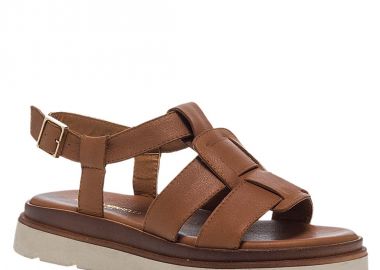 Γυναικεία Δερμάτινα Πέδιλα Maison Minrelle 11631154 - MAISON MINRELLE - 