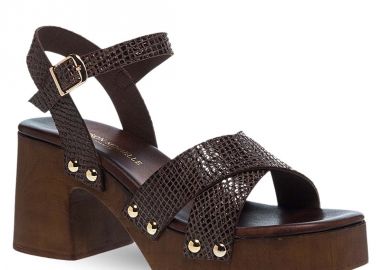 Γυναικεία Δερμάτινα Πέδιλα Maison Minrelle 11633180 - MAISON MINRELLE - 