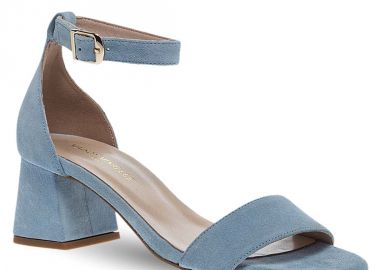 Γυναικεία Δερμάτινα Πέδιλα Με Τακούνι Maison Minrelle 11633155 - MAISON MINRELLE - 