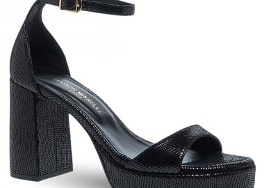 Γυναικεία Δερμάτινα Πέδιλα Με Τακούνι Maison Minrelle 11633283 - MAISON MINRELLE - 