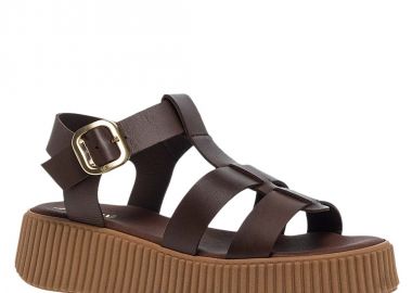 Γυναικεία Δερμάτινα Πέδιλα Parex 11633212 - PAREX - 