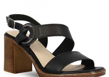 Γυναικεία Δερμάτινα Ψηλά Πέδιλα Parex 11625101 - PAREX - 