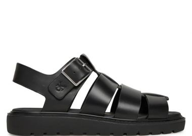 Γυναικεία Δερμάτινα Σανδάλια Calvin Klein YW0YW01700 0GJ Μαύρα - Calvin Klein - 