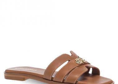 Γυναικεία Δερμάτινα Σανδάλια Maison Minrelle 11531085 - MAISON MINRELLE - 