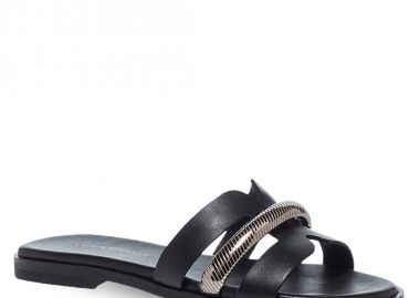 Γυναικεία Δερμάτινα Σανδάλια Maison Minrelle 11531093 - MAISON MINRELLE - 