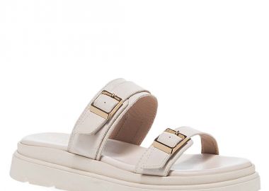 Γυναικεία Δερμάτινα Σανδάλια Maison Minrelle 11531095 - MAISON MINRELLE - 