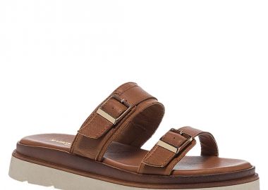 Γυναικεία Δερμάτινα Σανδάλια Maison Minrelle 11531095 - MAISON MINRELLE - 