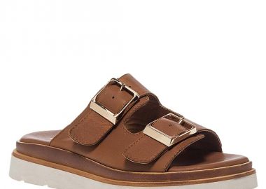 Γυναικεία Δερμάτινα Σανδάλια Maison Minrelle 11531096 - MAISON MINRELLE - 