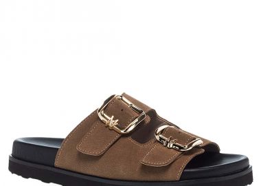 Γυναικεία Δερμάτινα Σανδάλια Maison Minrelle 11531125 - MAISON MINRELLE - 