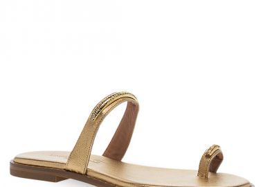 Γυναικεία Δερμάτινα Σανδάλια Maison Minrelle 11533083 - MAISON MINRELLE - 