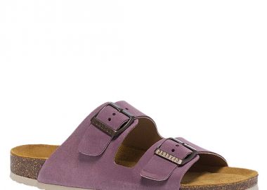 Γυναικεία Δερμάτινα Σανδάλια Plakton 180010 Malva 547 X - PLAKTON - 