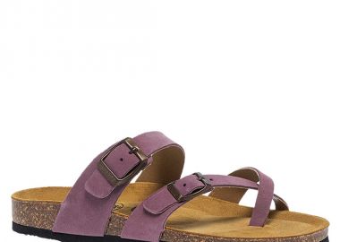 Γυναικεία Δερμάτινα Σανδάλια Plakton 181032 Malva 547 X - PLAKTON - 