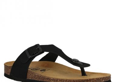 Γυναικεία Δερμάτινα Σανδάλια Plakton 181671 Negro - PLAKTON - 