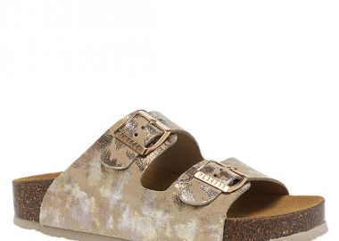Γυναικεία Δερμάτινα Σανδάλια Plakton 340010 Camel - PLAKTON - 
