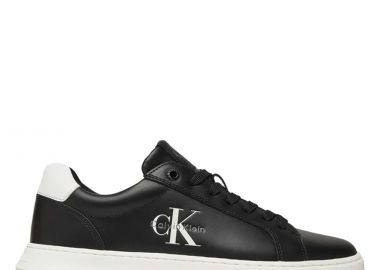 Γυναικεία Δερμάτινα Sneakers Calvin Klein YW0YW01872-0GM Μαύρα - Calvin Klein - 