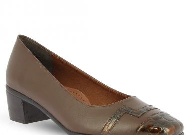 Γυναικεία Δερμάτινη Γόβα Parex - PAREX - 