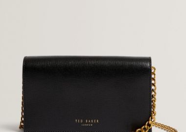 Γυναικεία Δερμάτινη Τσάντα Χιαστί Ted Baker Tabina 279038 Black - Ted Baker - 