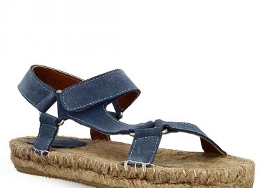 Γυναικεία Εσπαντρίγιες Suespadril 2200 Indigo Blue Suede - SUESPADRIL - 