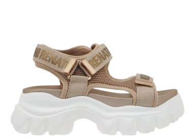 Γυναικεία Flatforms Renato Garini DMD-25061101-Gold Πλατίνα W428A1014L46 - Renato Garini - 