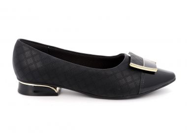 Γυναικεία Γόβα Picadilly Ανατομική Χρώματος Μαύρο 279039-4 - PICCADILLY - 