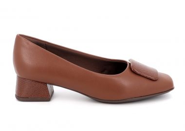 Γυναικεία Γόβα PIcadilly Χρώματος Καφέ 160096-3 - PICCADILLY - 