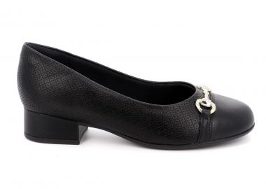 Γυναικεία Γόβα Picadilly Χρώματος Μαύρο 145053-6 - PICCADILLY - 