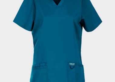 Γυναικεία ιατρική μπλούζα V-NECK WWE620 CHEROKEE 08001946 Caribbean Blue - CHEROKEE - 