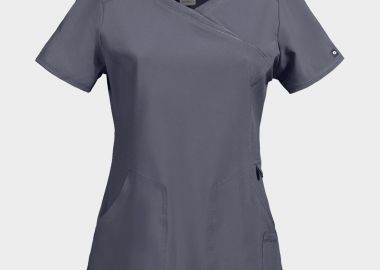 Γυναικεία ιατρική μπλούζα WRAP CKE2625A CHEROKEE 08001886 Grey - CHEROKEE - 